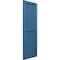 Ekena Millwork True Fit PVC, Three Board Framed Board-n-Batten Shutters, Sojourn Blue, 16 1/8W x 32H, PR TFP101BF16X032HB - alternate 3